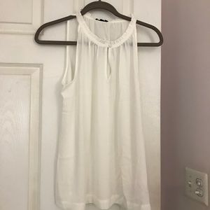 NWT- J.Crew Drapey Ruffle Neck top- size 12